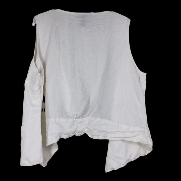 Ashley Stewart Open Front Cardigan w/2 Front Pockets, Lagen Look, 22W/24W - Picture 2 of 6